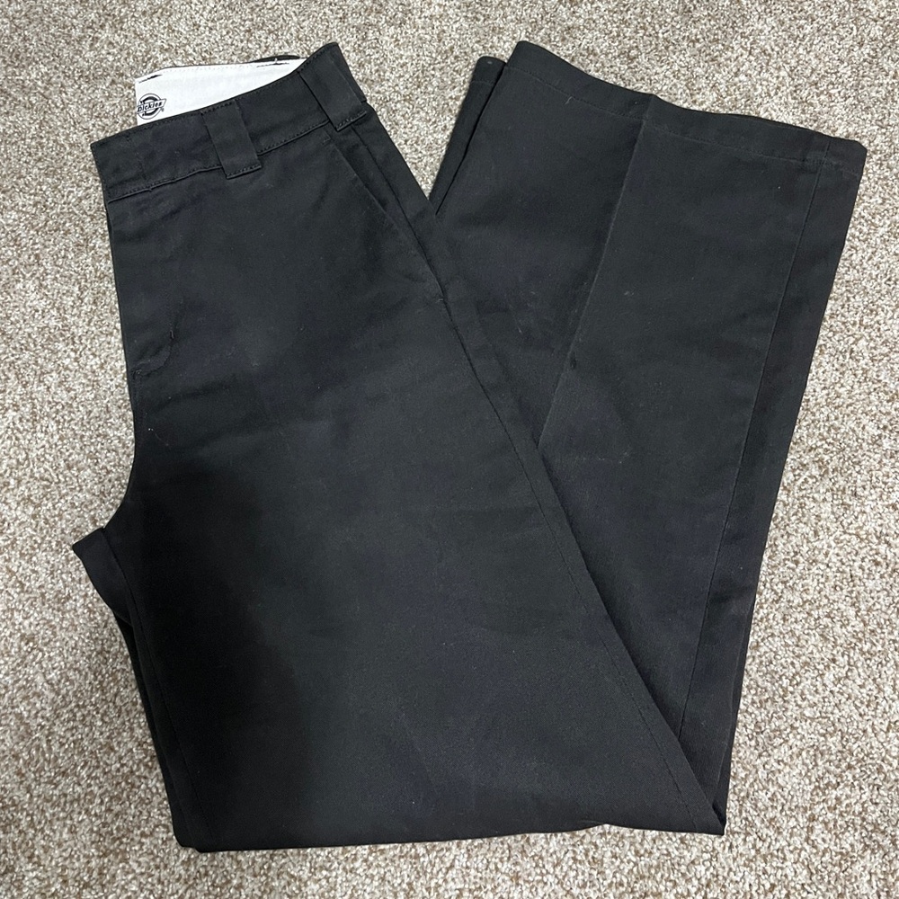 DICKIES Women’s Regular Fit Wide-leg Work Pants SIZE 4